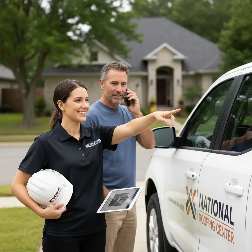 National Roofing Center customer support in Sun City